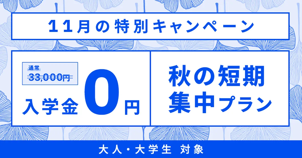 ベルリッツキャンペーン2025年11月30日まで